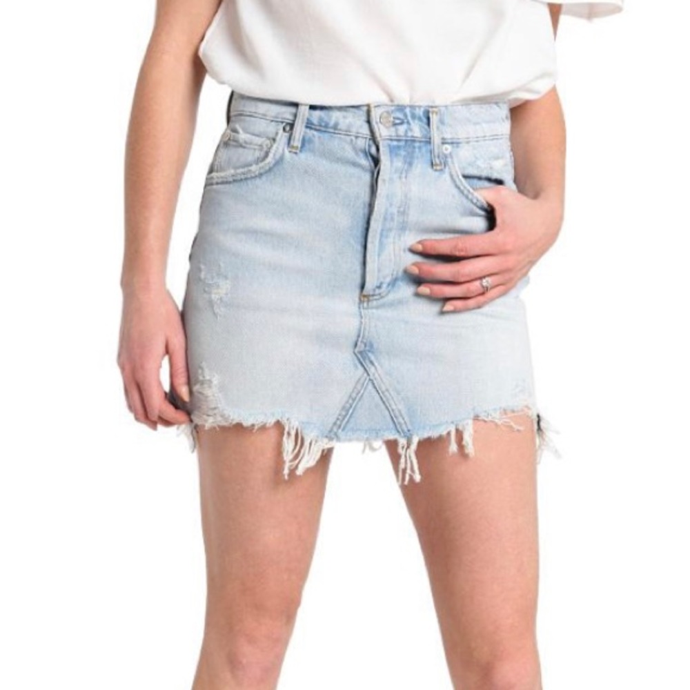 AGOLDE Quinn Miniskirt Vega